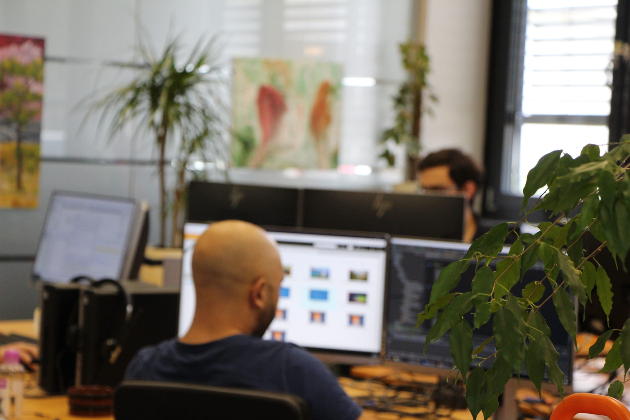 Entwicklung an den Arbeitspl&auml;tzen im SiteFusion-B&uuml;ro