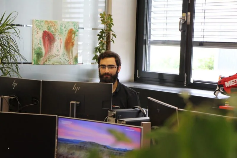 Softwareentwicklung im SiteFusion-Büro